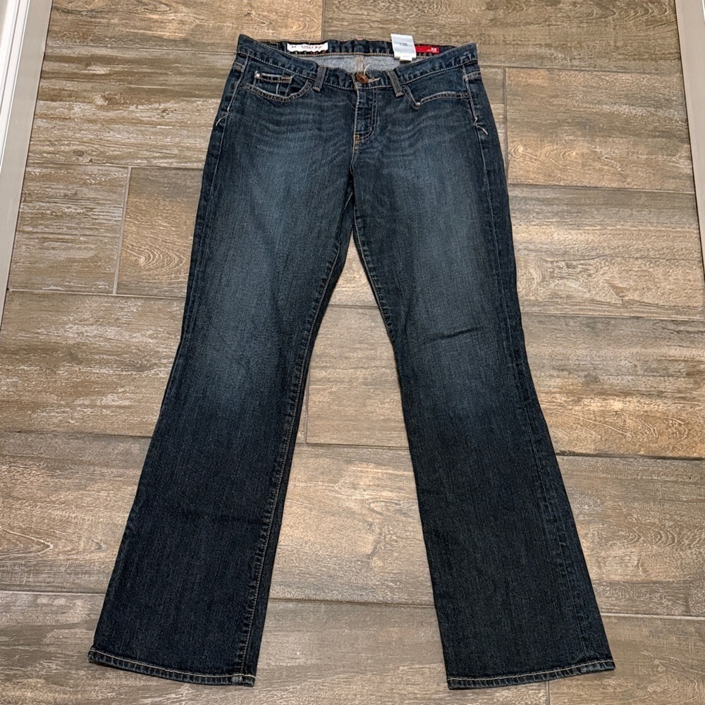 Express X2 Women's Deep Blue Boot Cut Jeans